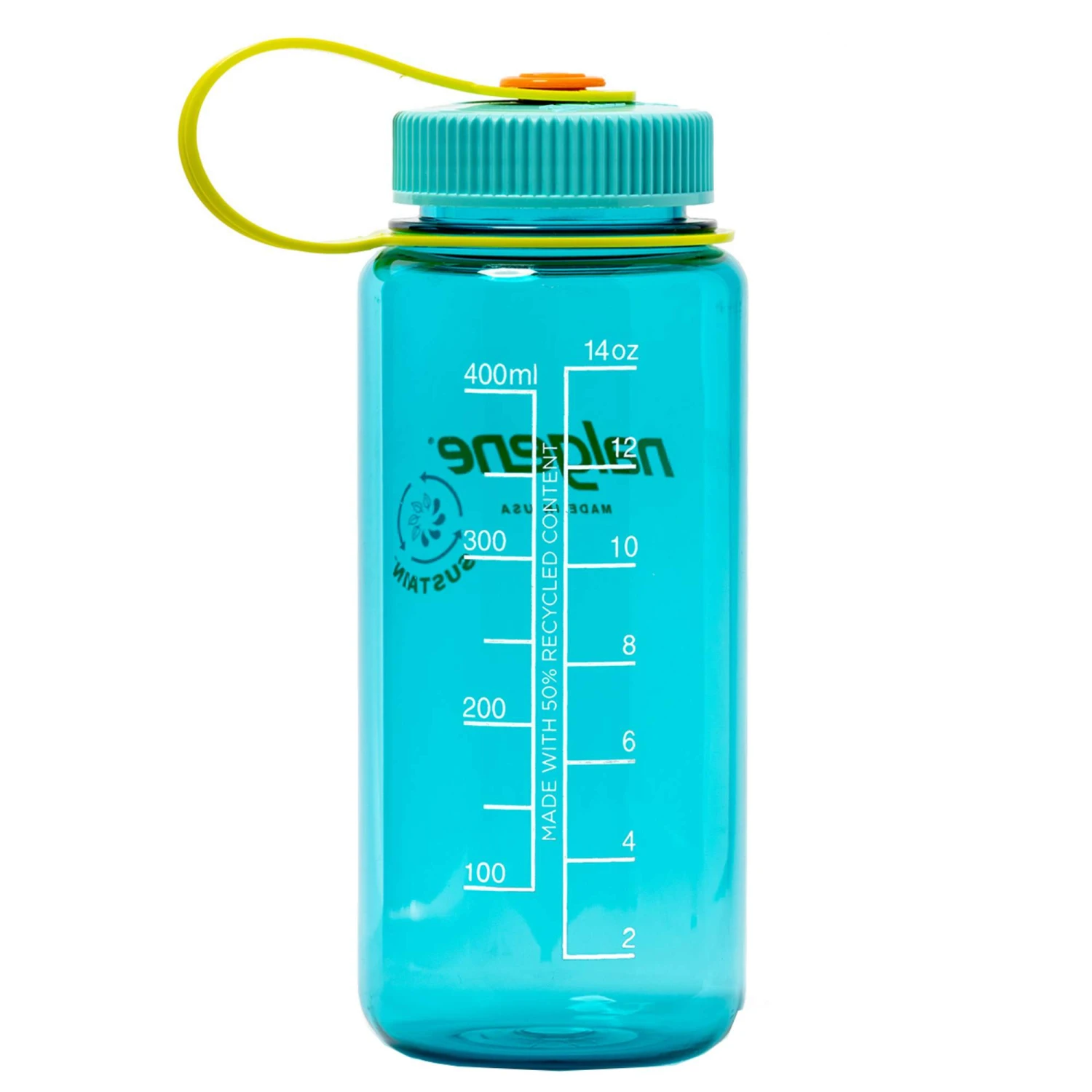 Nalgene WIDE MOUTH SUSTAIN 0,5 L CERULEAN - Trinkflasche – Bild 2