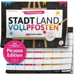 STADT LAND VOLLPFOSTEN - PICASSO EDITION - Reisespiel